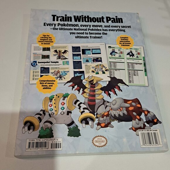 The ultimate national Pokedex Diamond and pearl version soft cover book - Picture 2 of 11